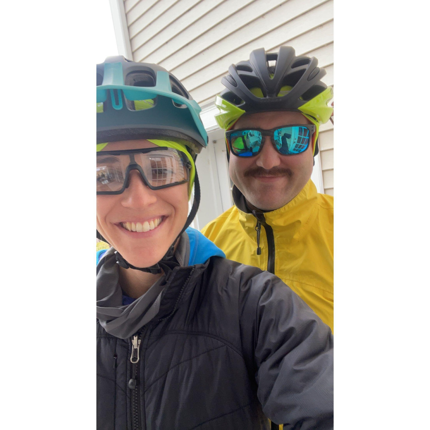 We’ve been on many bicycle rides, but this was certainly the coldest! 42 degrees!