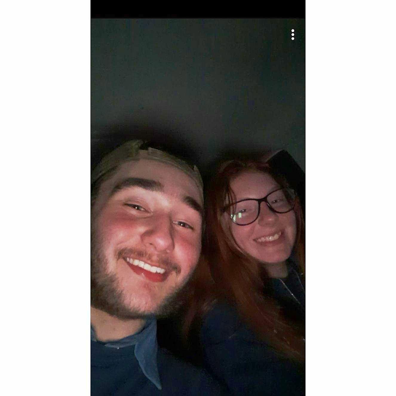One of our first dates!
