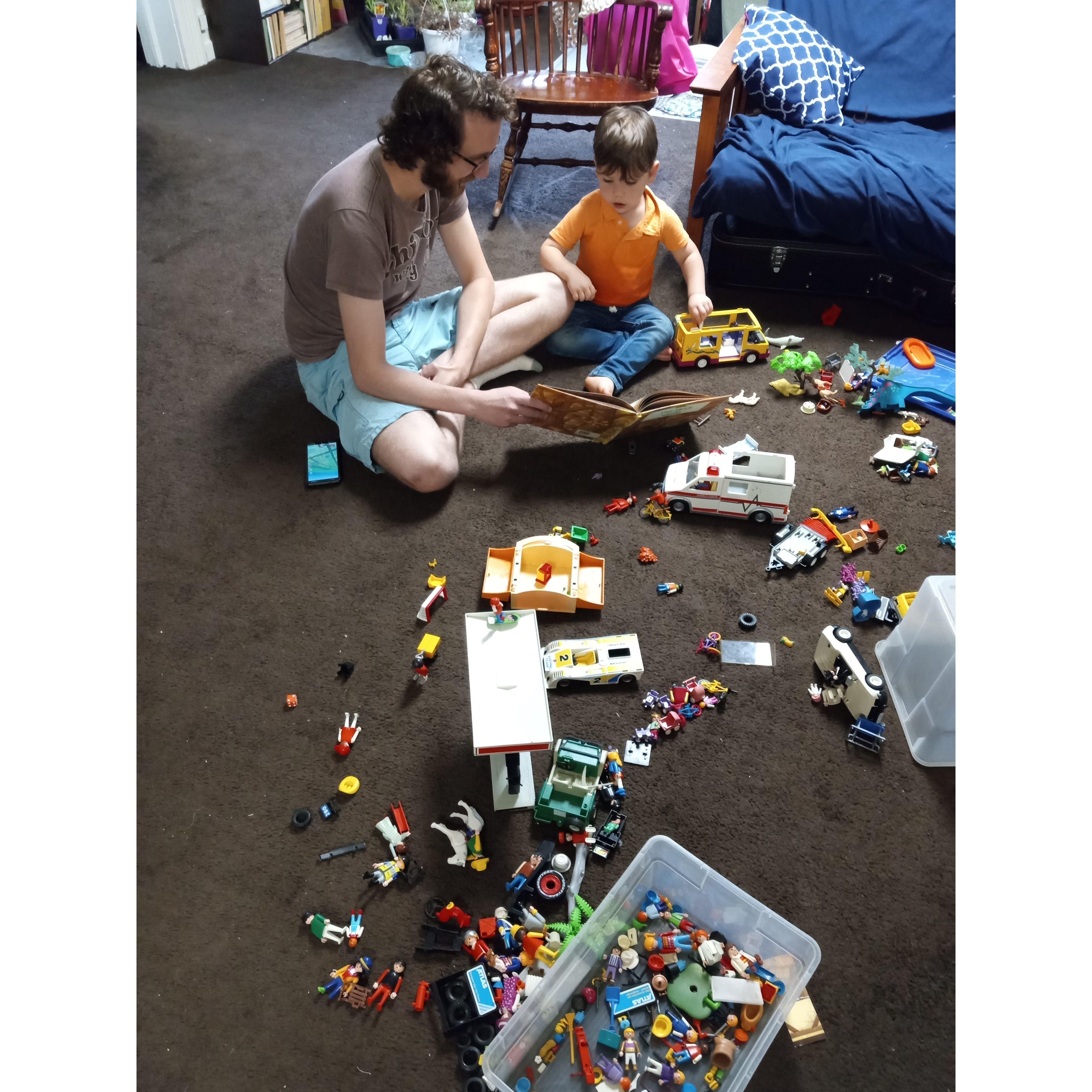 Playdate with more of my family