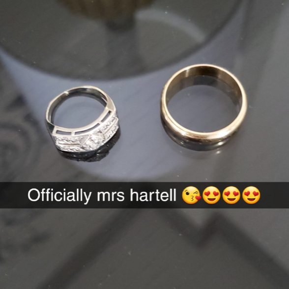 On December 1st, 2018 we tied the knot in a private ceremony. On May 22nd, we will be doing it again, this time with all of our friends and family. Hence the "Re-marriage"