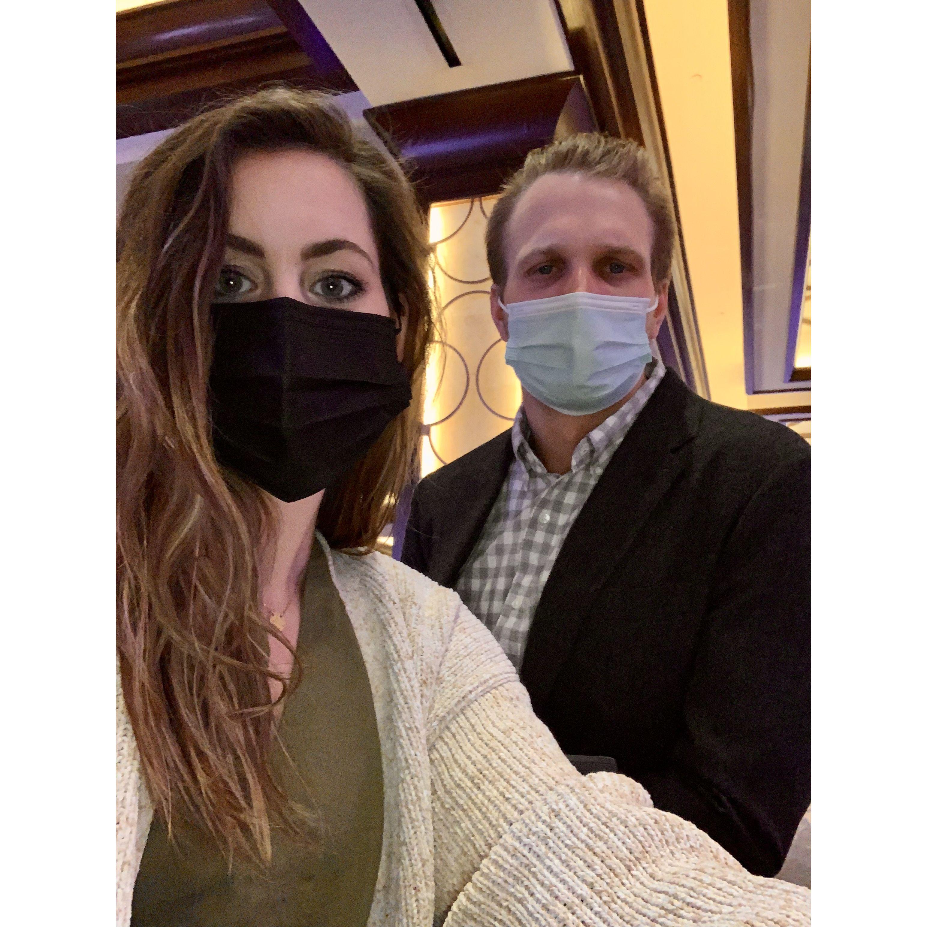 Dining at Gordon Ramsey's Steakhouse in Baltimore, MD