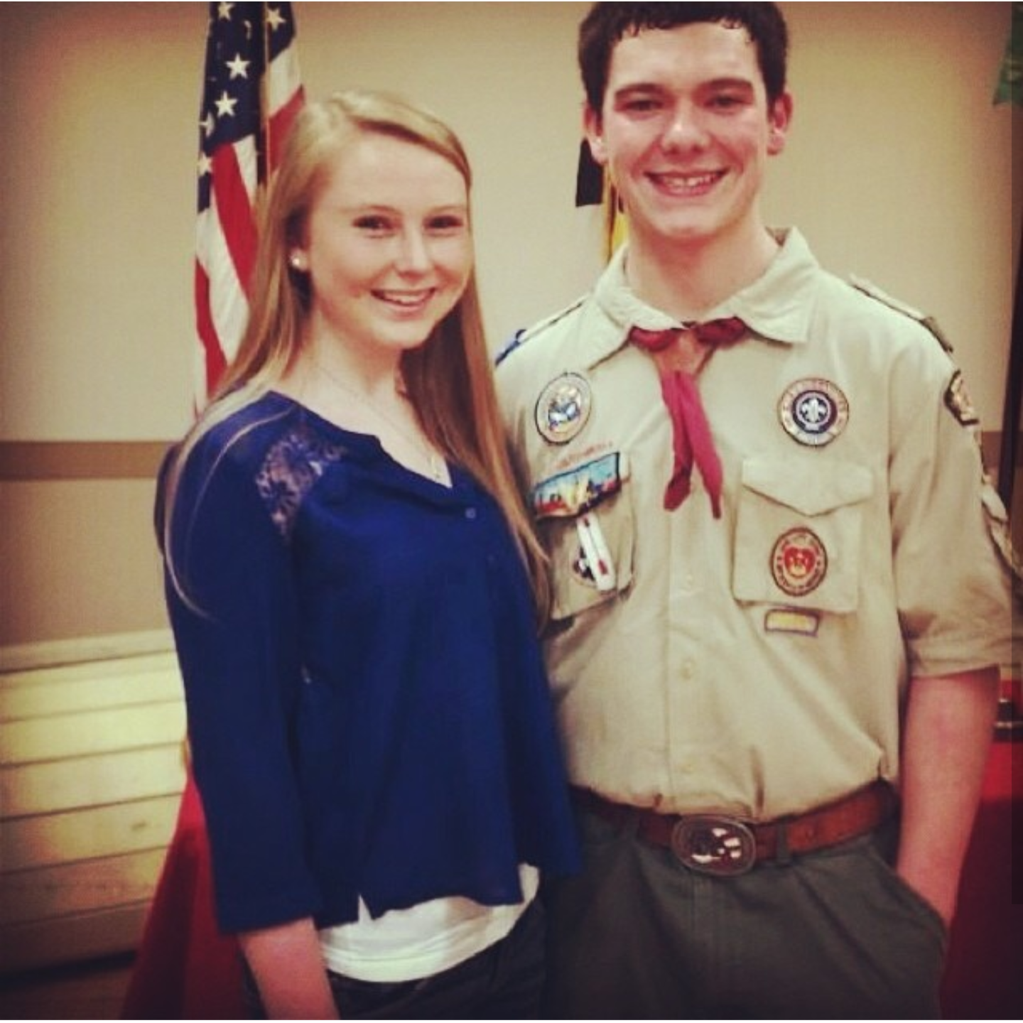 Bobby's Eagle Scout Ceremony, 2013.