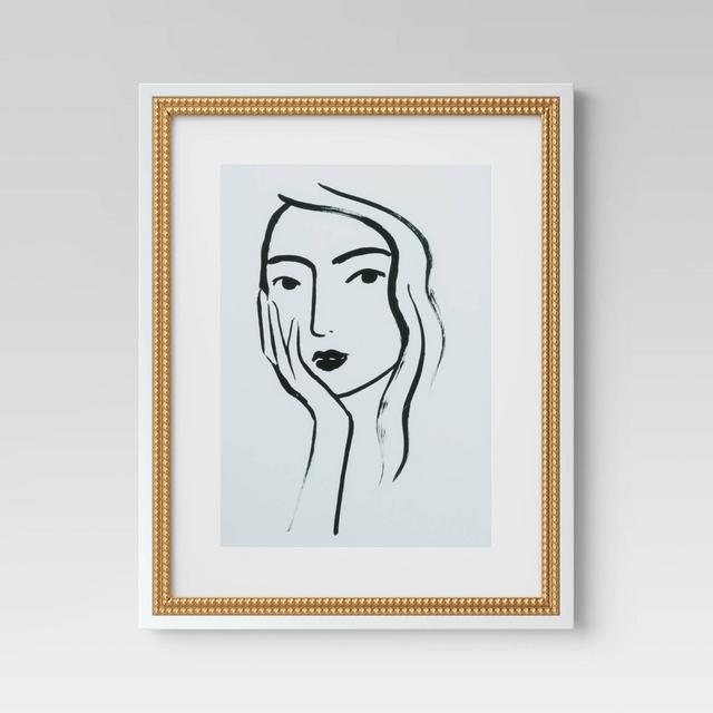 16"x20" Line Drawing Wall Print - Opalhouse™