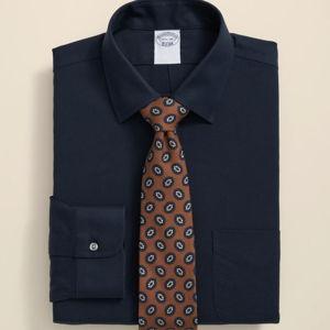 Brooks Brothers - Dark Blue Dress Shirt