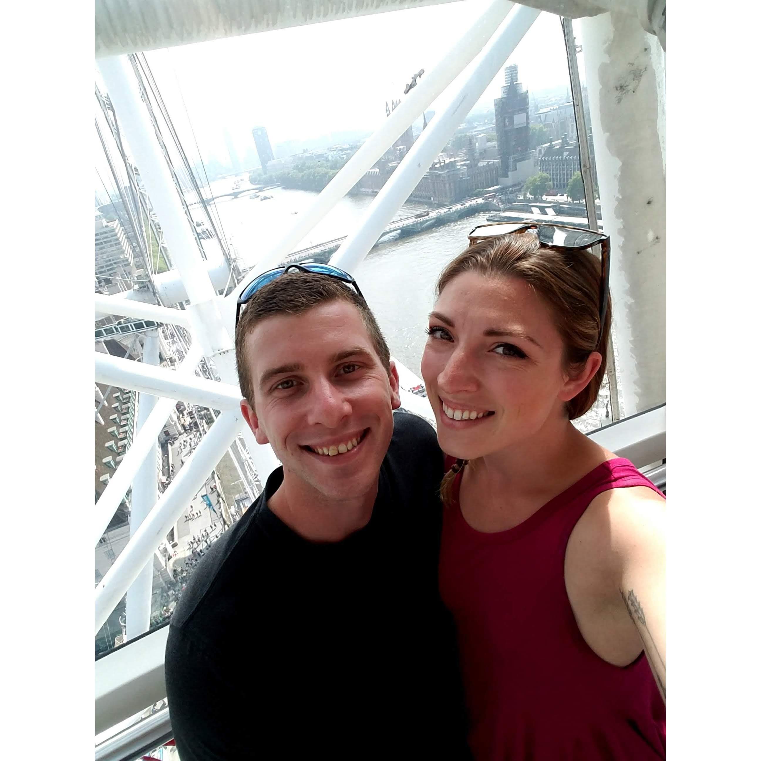 2018, Viewing London from the London Eye
