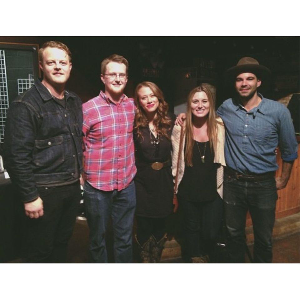 With The Lone Bellow at The Georgia Theatre in 2014