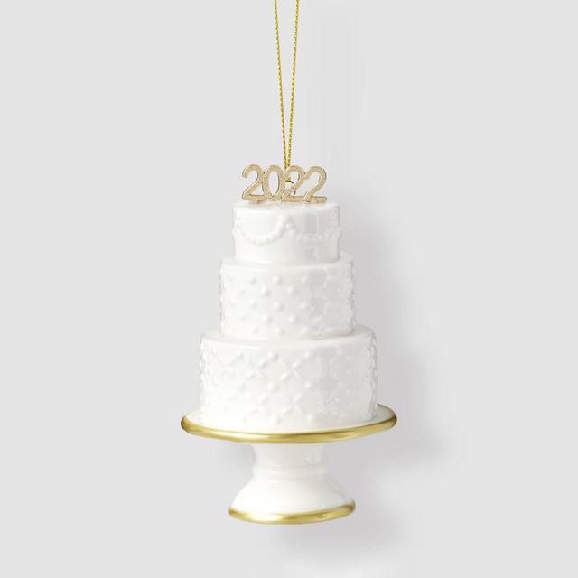 Wedding Cake 2022 Christmas Tree Ornament - Wondershop™