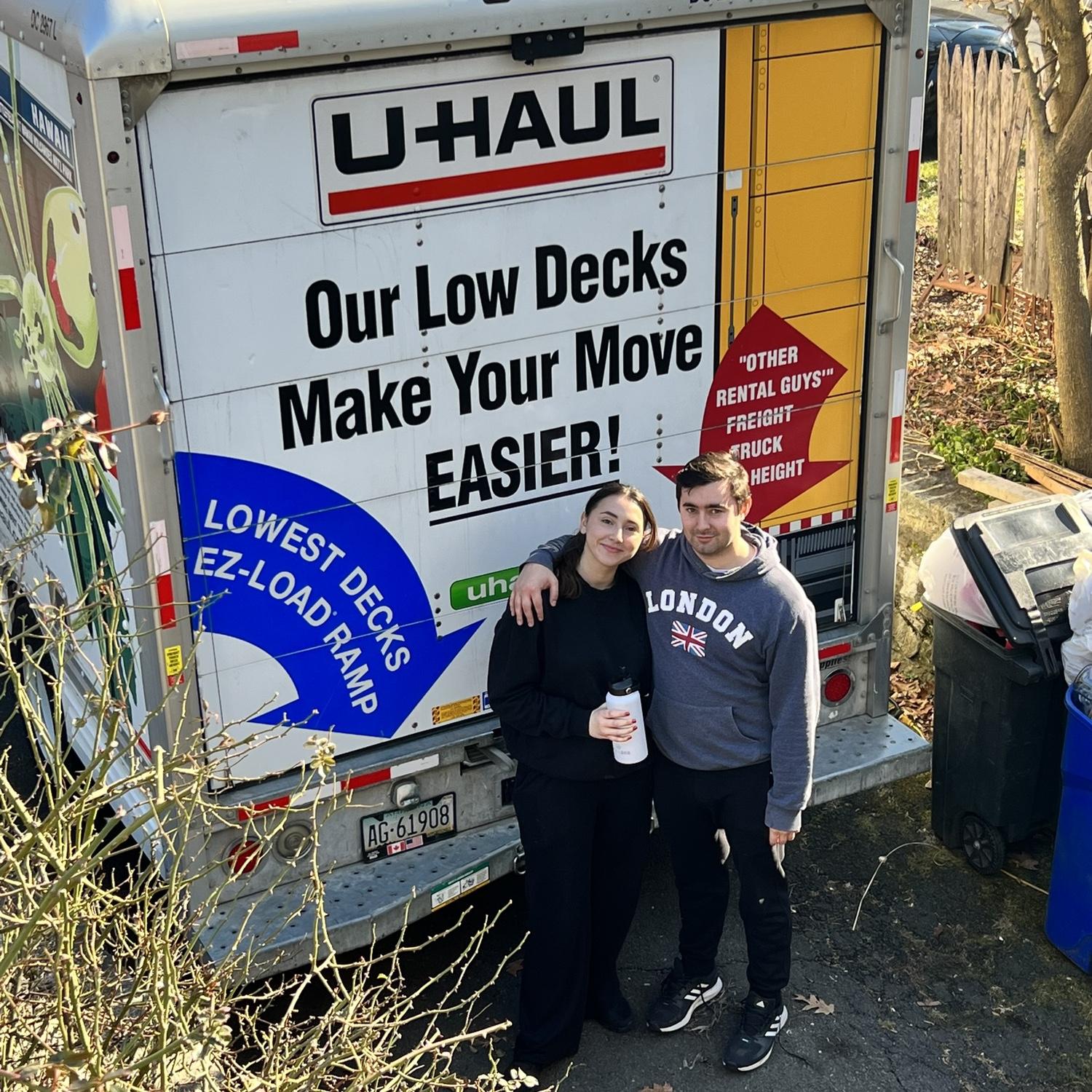 The dat we finally moved in together! :)