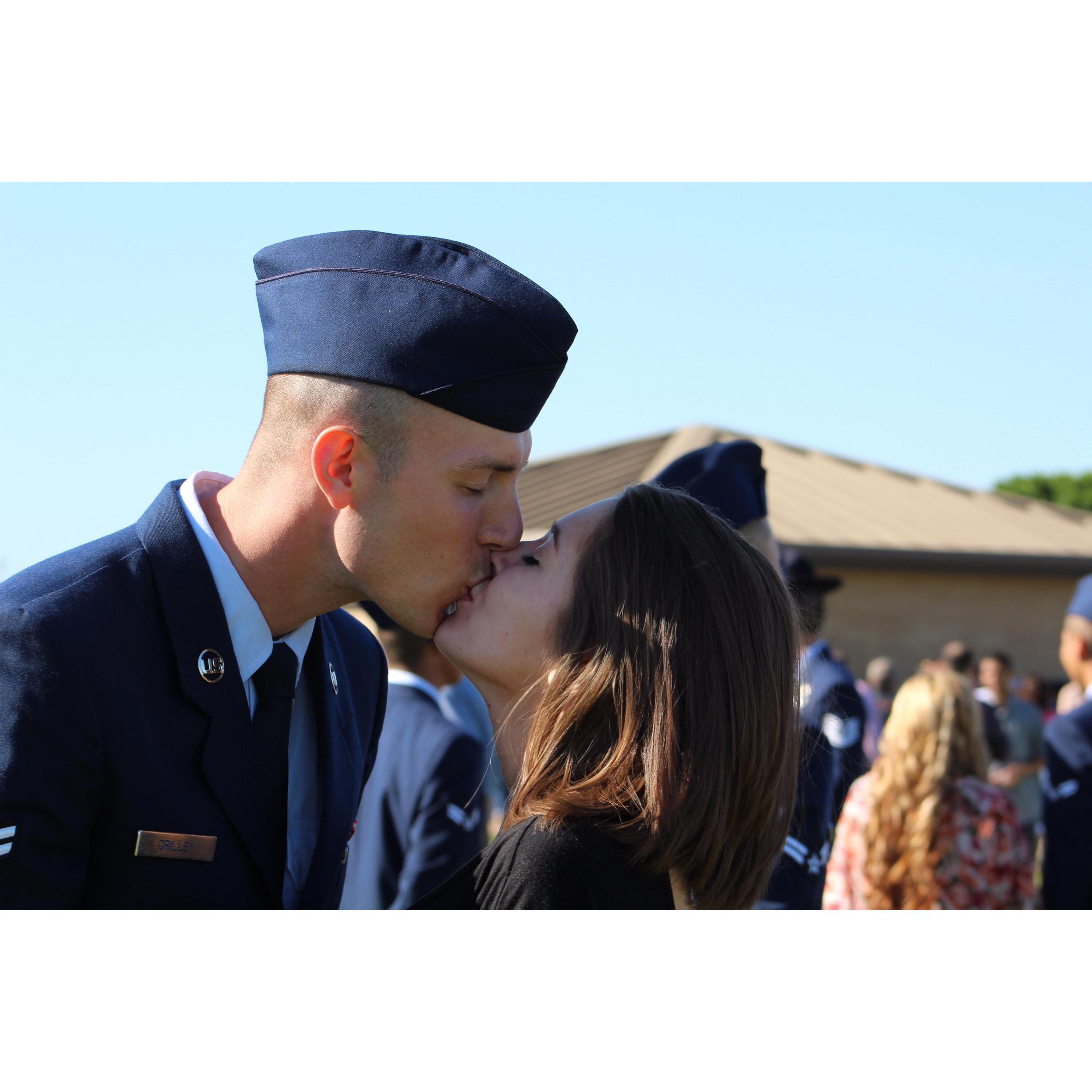 Lackland Air Force Base 2017. 
Taken after Jay's basic training graduation ceremony/parade.