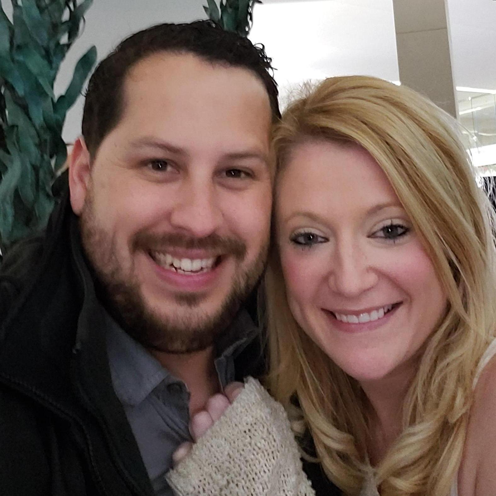 This was taken at San Diego Airport, it was our first trip together. Destination Wisconsin.