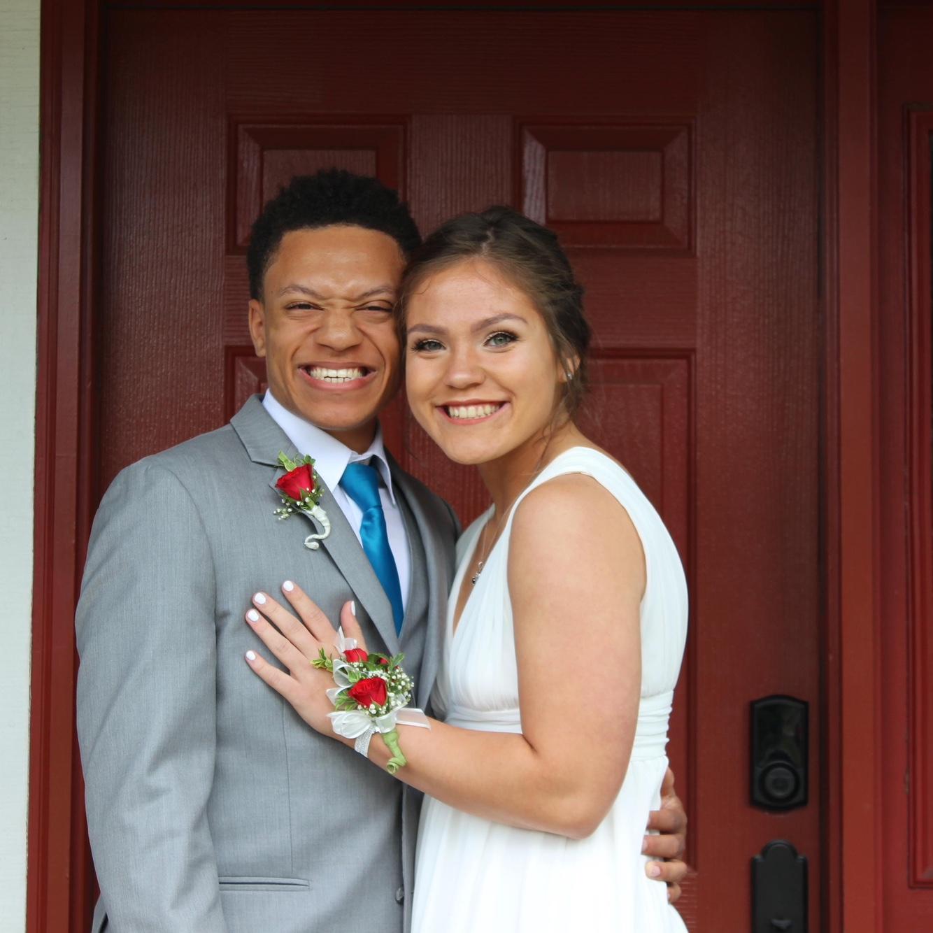 Jayce’s senior year prom in 2018