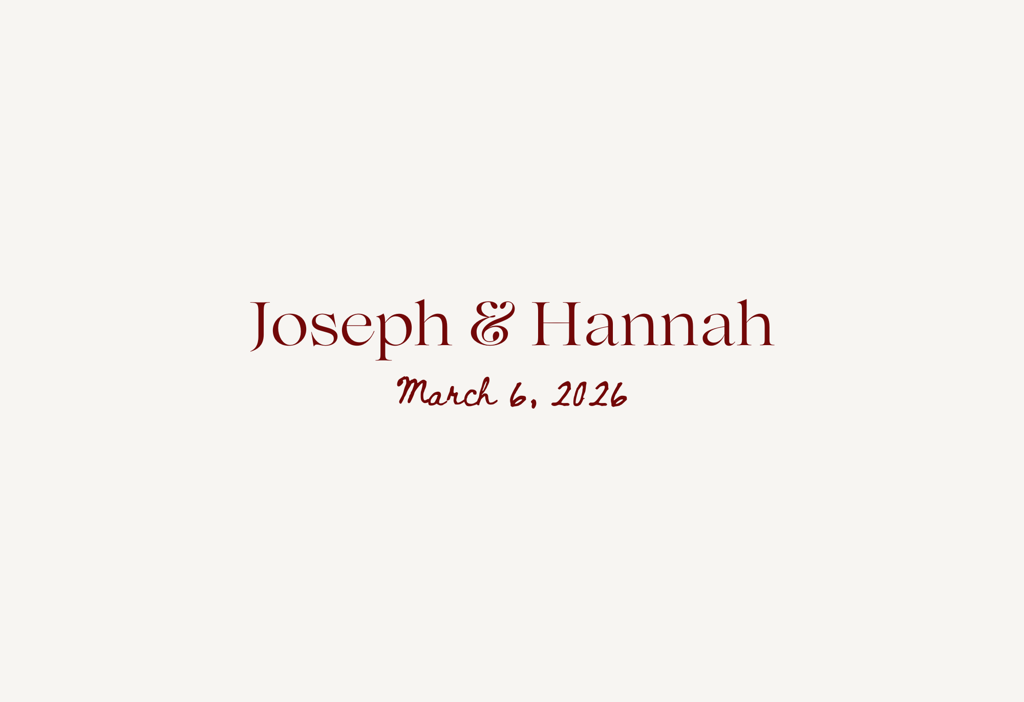 The Wedding Website of Hannah Pham and Joseph Boules