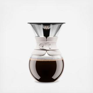 Pour Over Coffee Maker with Permanent Filter