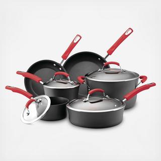 Hard-Anodized Nonstick 10-Piece Cookware Set