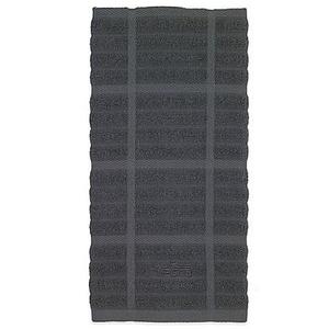 All-Clad Solid Kitchen Towel in Pewter