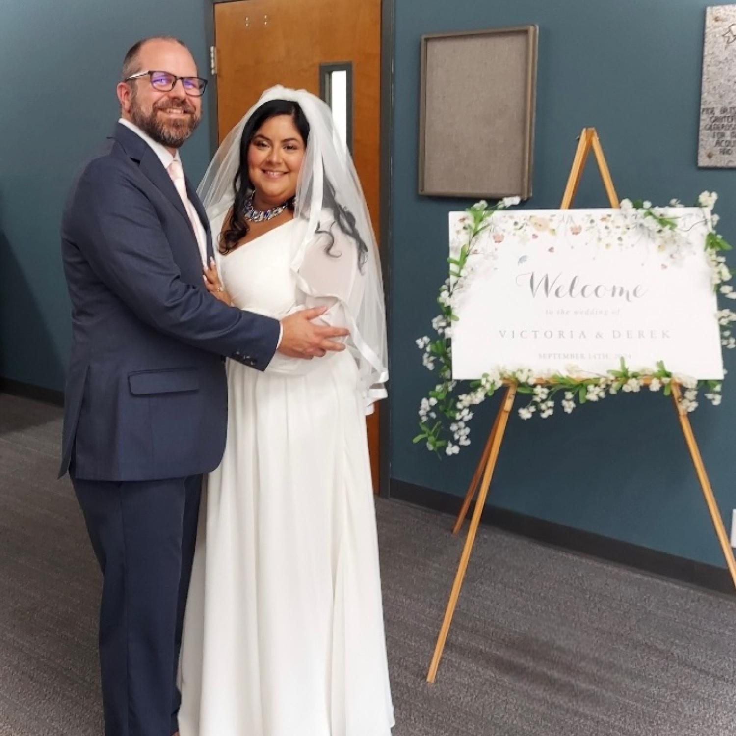 Officially Mr. & Mrs. Buhrke!