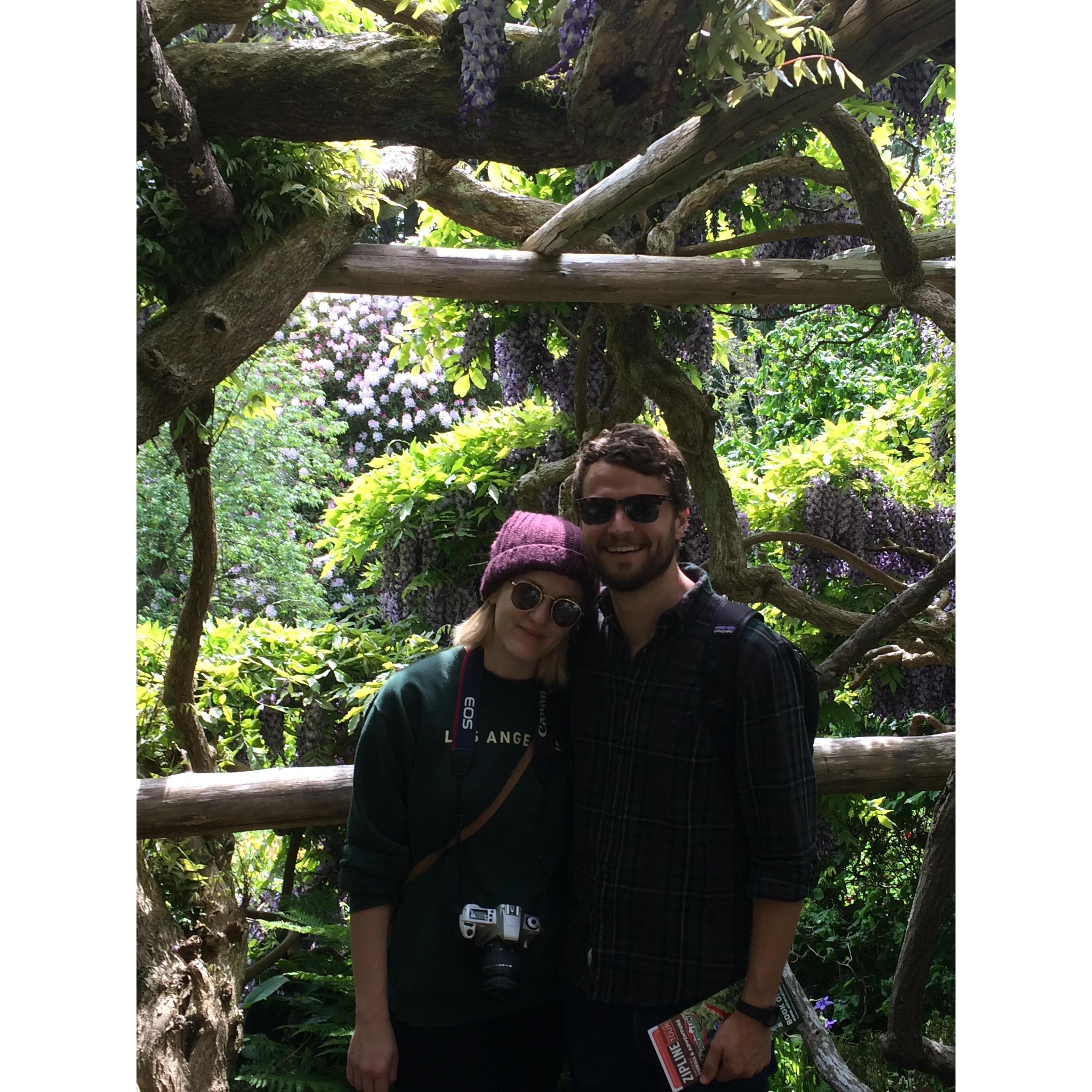 On a family trip to Vancouver Island
