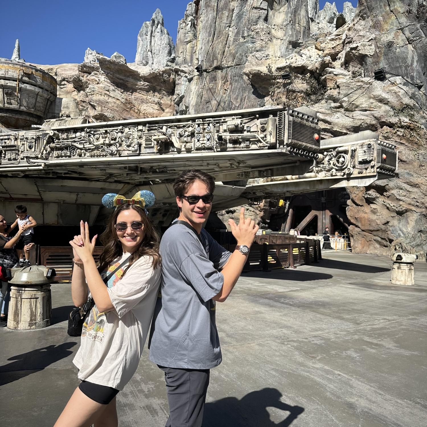 Enjoying Disneyland after becoming california residents!