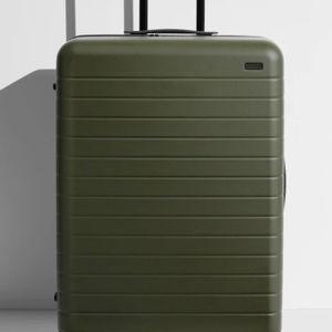 The Large Away Suitcase | Olive Green