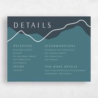 Blue Wedding Enclosure - Cedarcrest