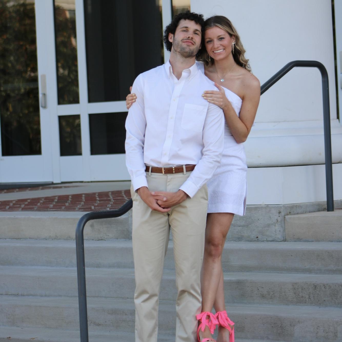 4/24/2024- Photo from MJ's senior pictures at Lee University in Cleveland, Tennessee.