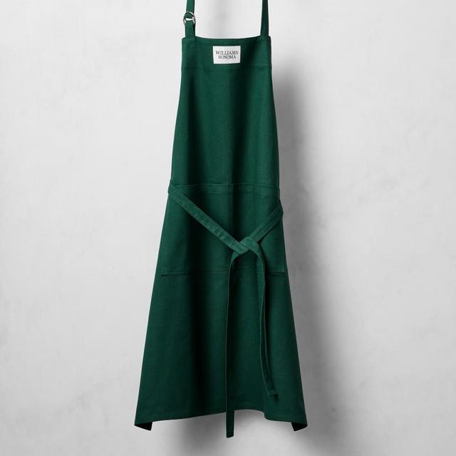 Williams Sonoma Classic Solid Apron, Dark Green