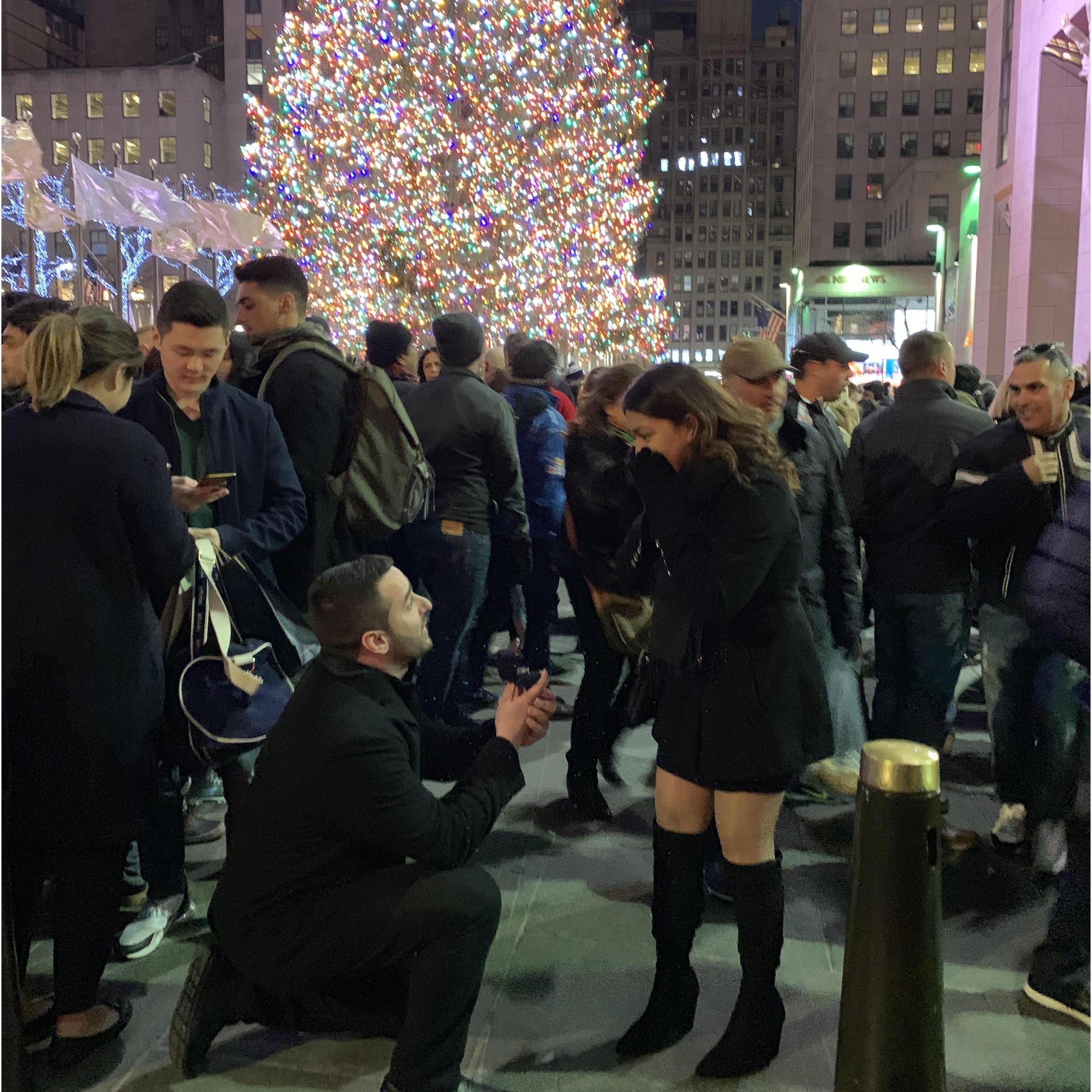 December 23, 2018.... "The day the love of my live said yes to be my wife forever." - Devin