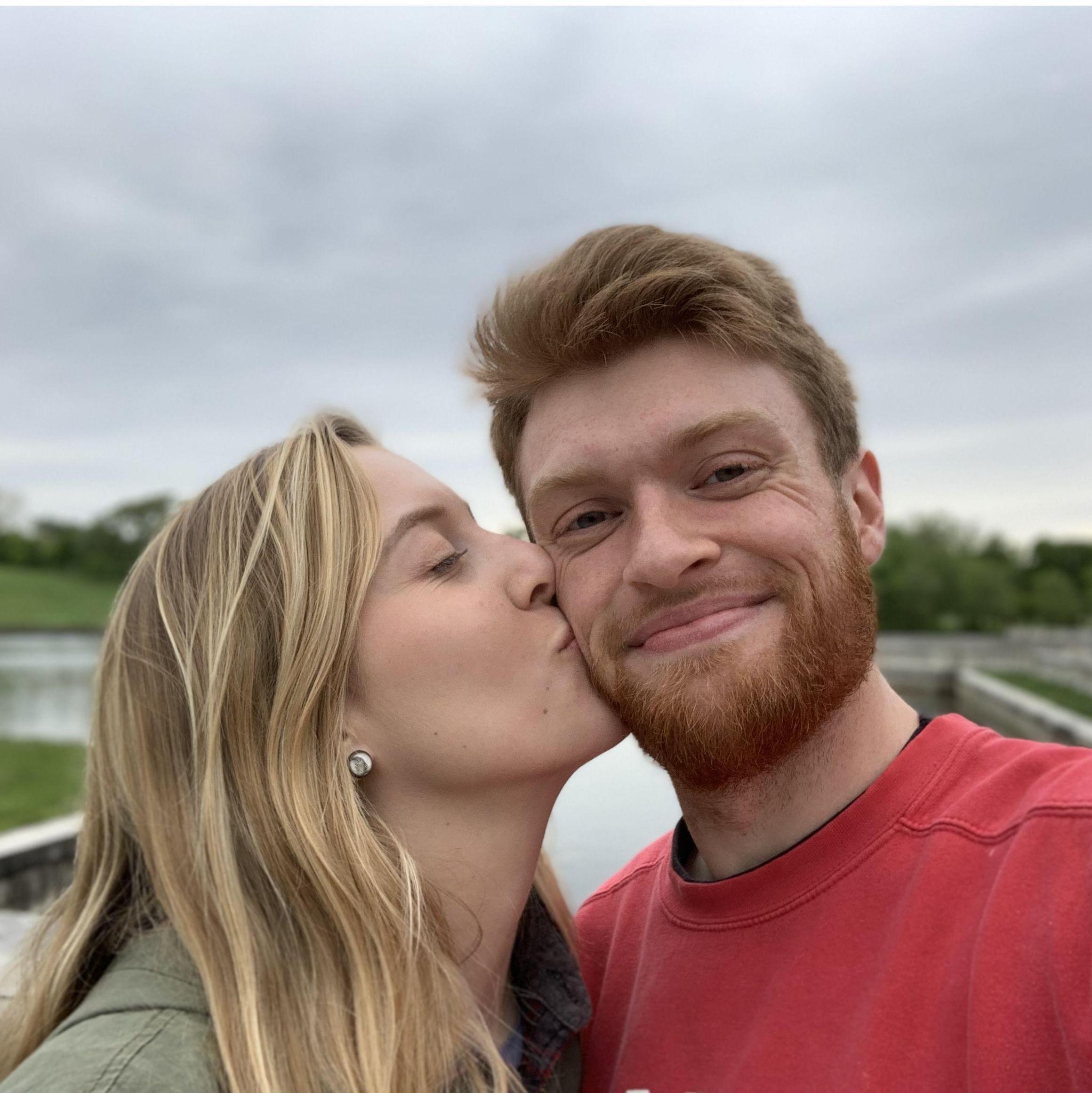Lindsey's first trip to St. Louis, where Kieran's family lives.