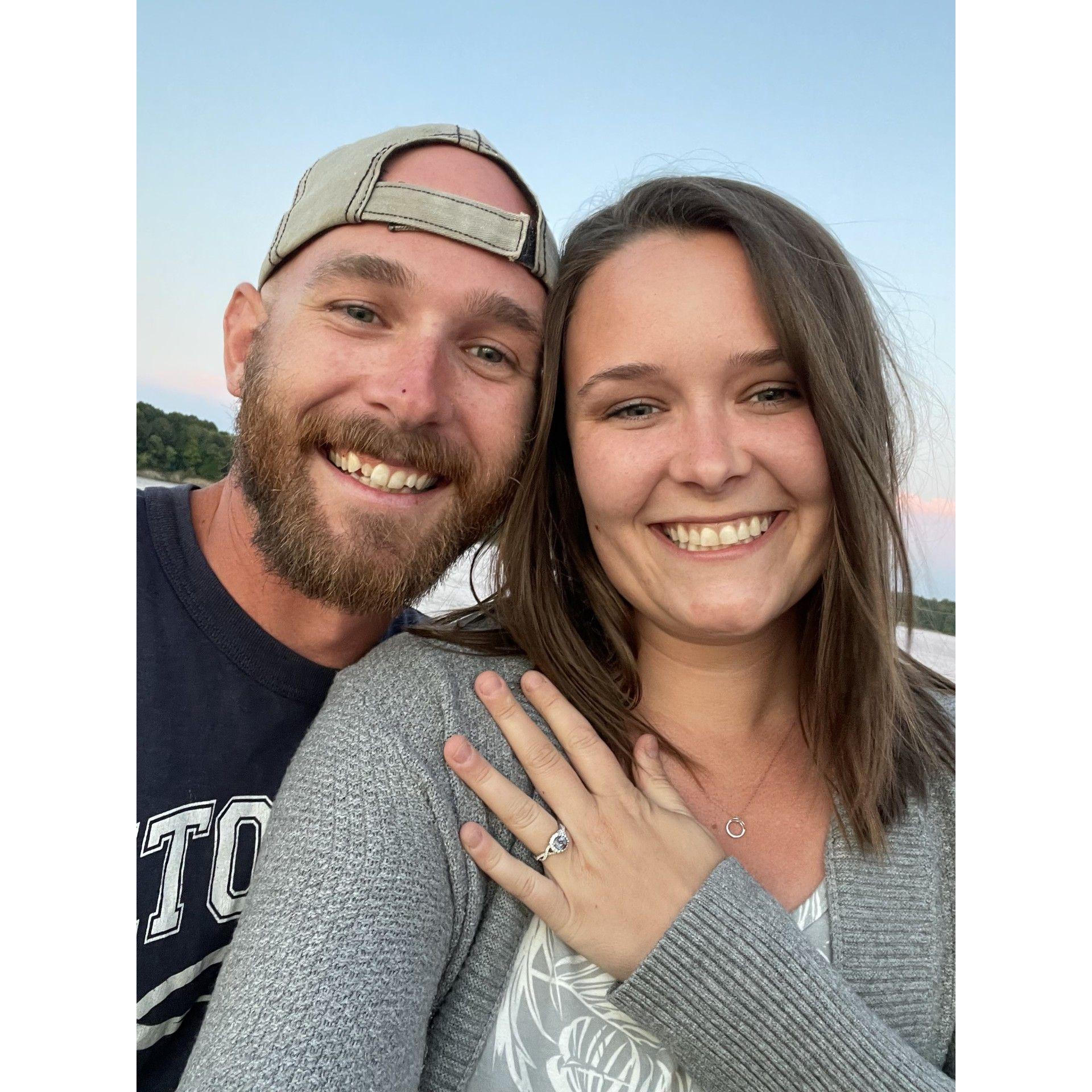 Night we got Engaged!