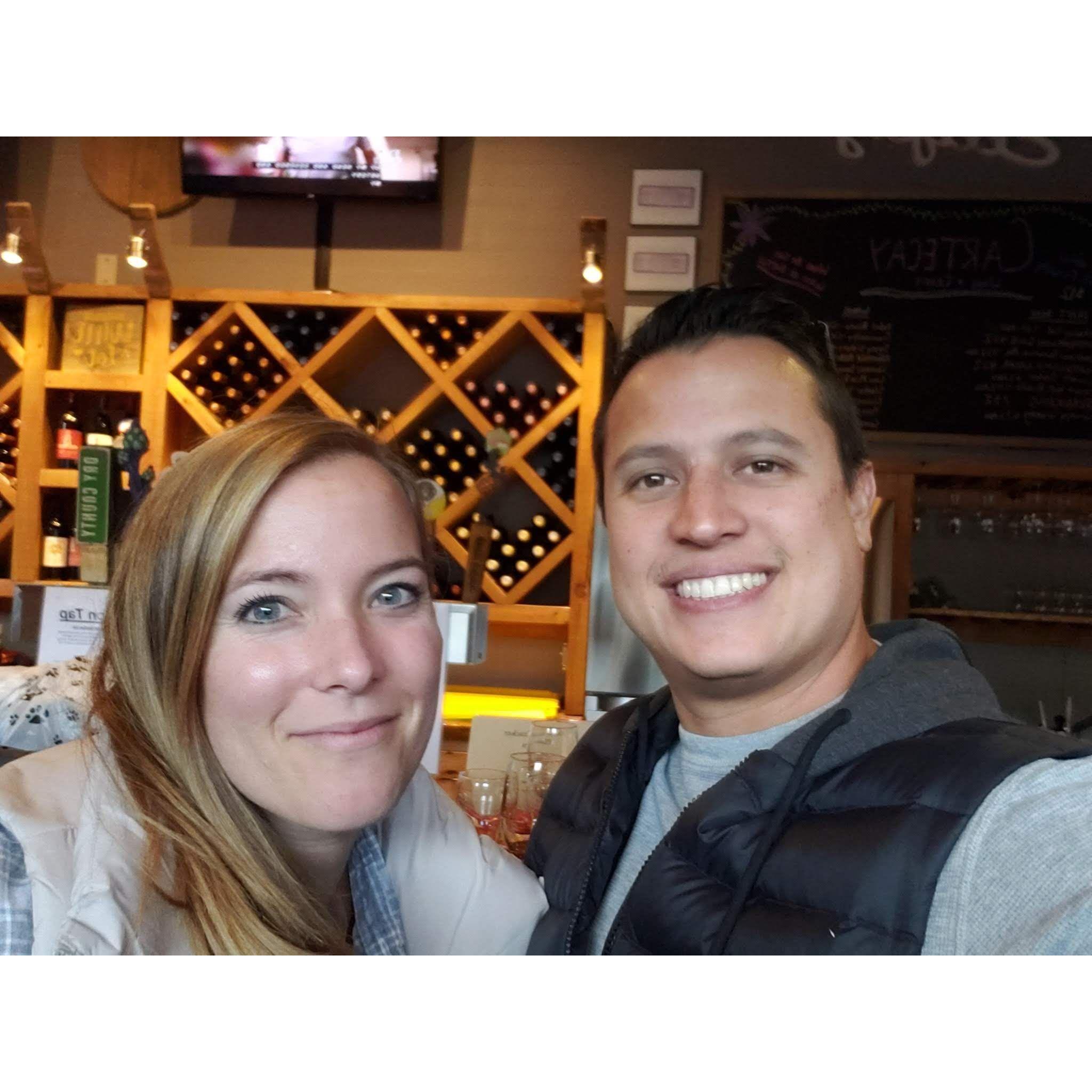 Anniversary date night in Elijay, GA
