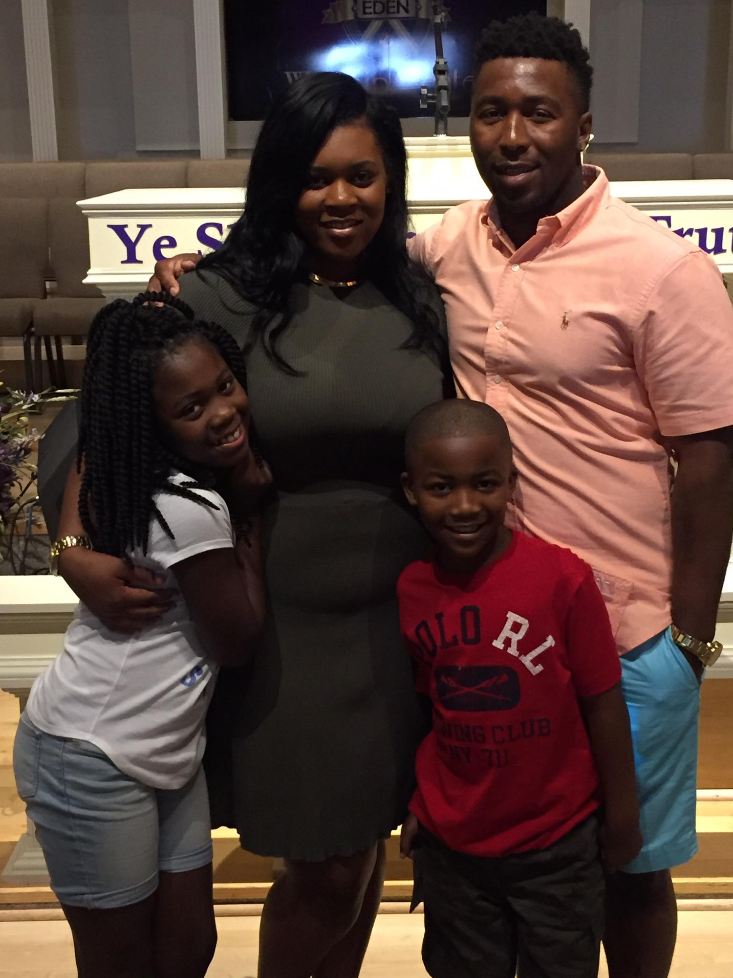 Ebony’s first time meeting my family and the kids.