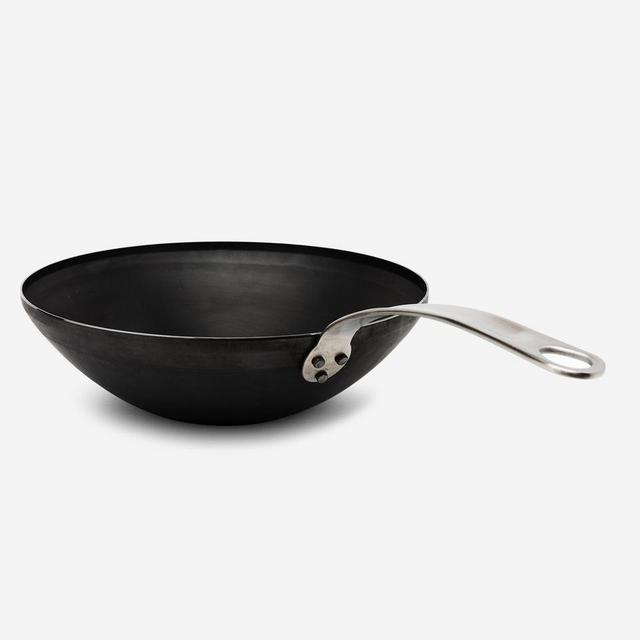 Blue Carbon Steel Wok