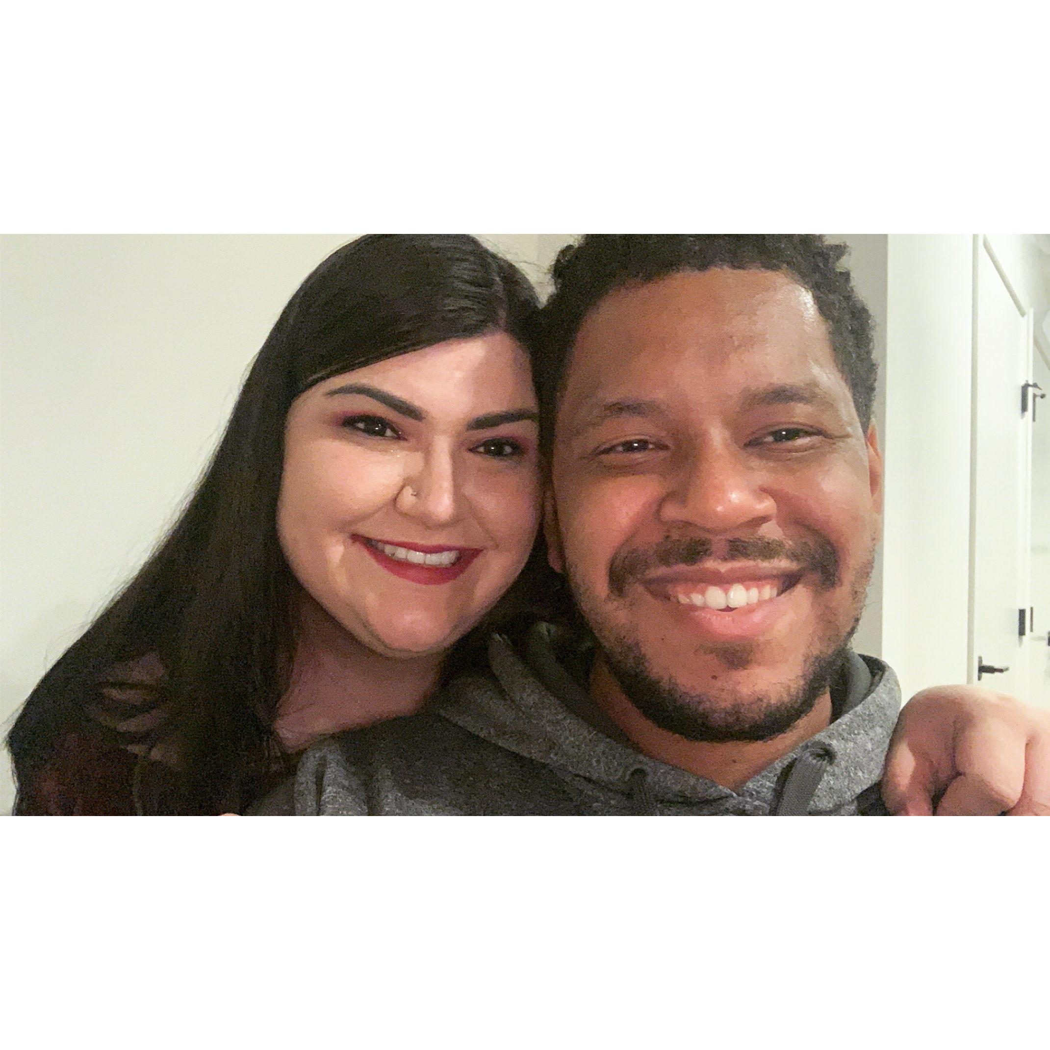 First picture in our new apartment.