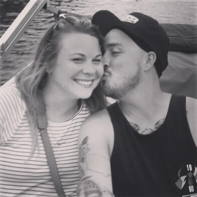The week Chris returned to Ohio after the Navy they went on a weekend trip with friends to Indian Lake. July 2016.