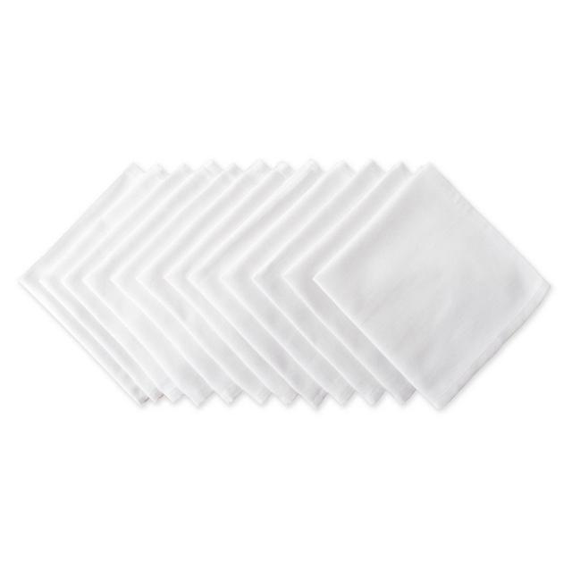 Design Imports Buffet Napkins in White (Set of 12)
