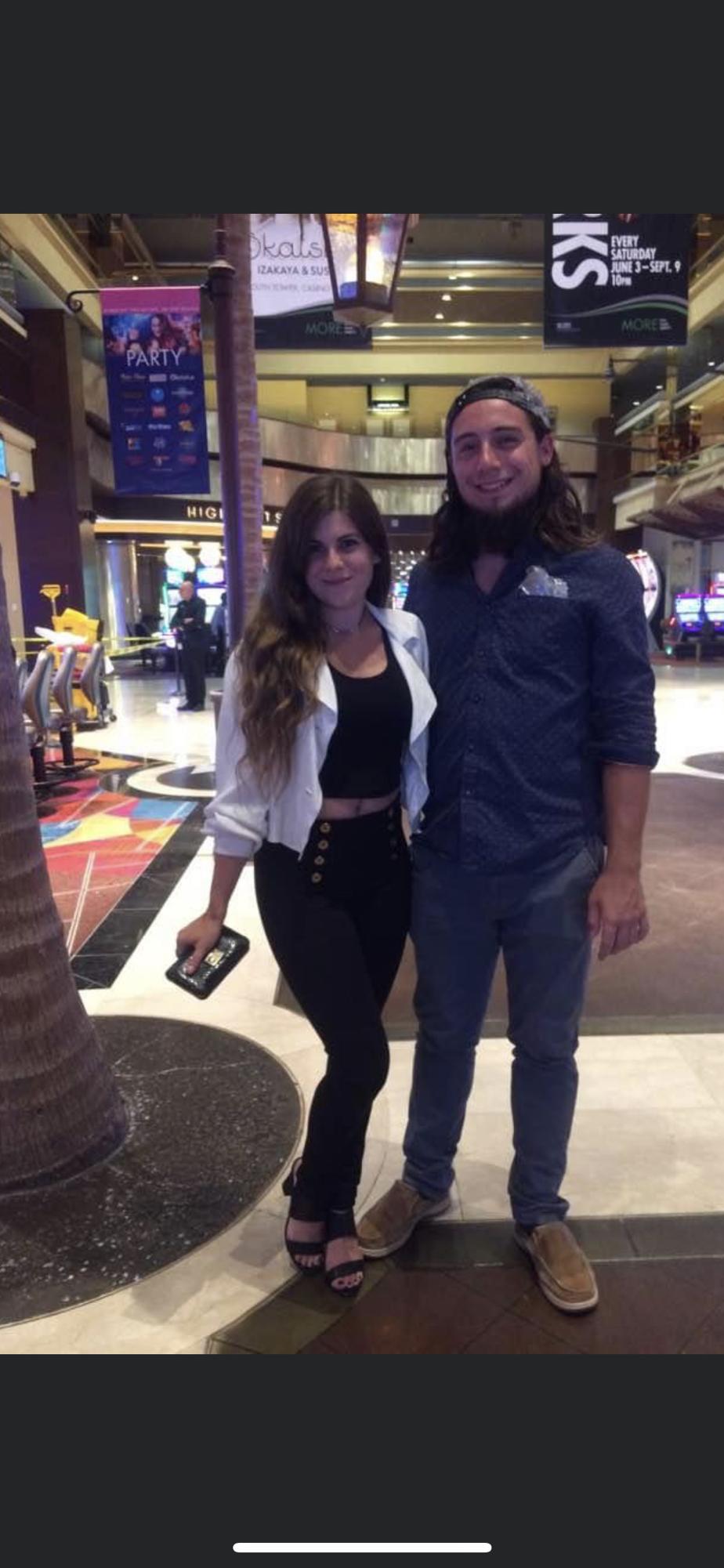 Celebrating Kyle's 21st birthday in Atlantic City