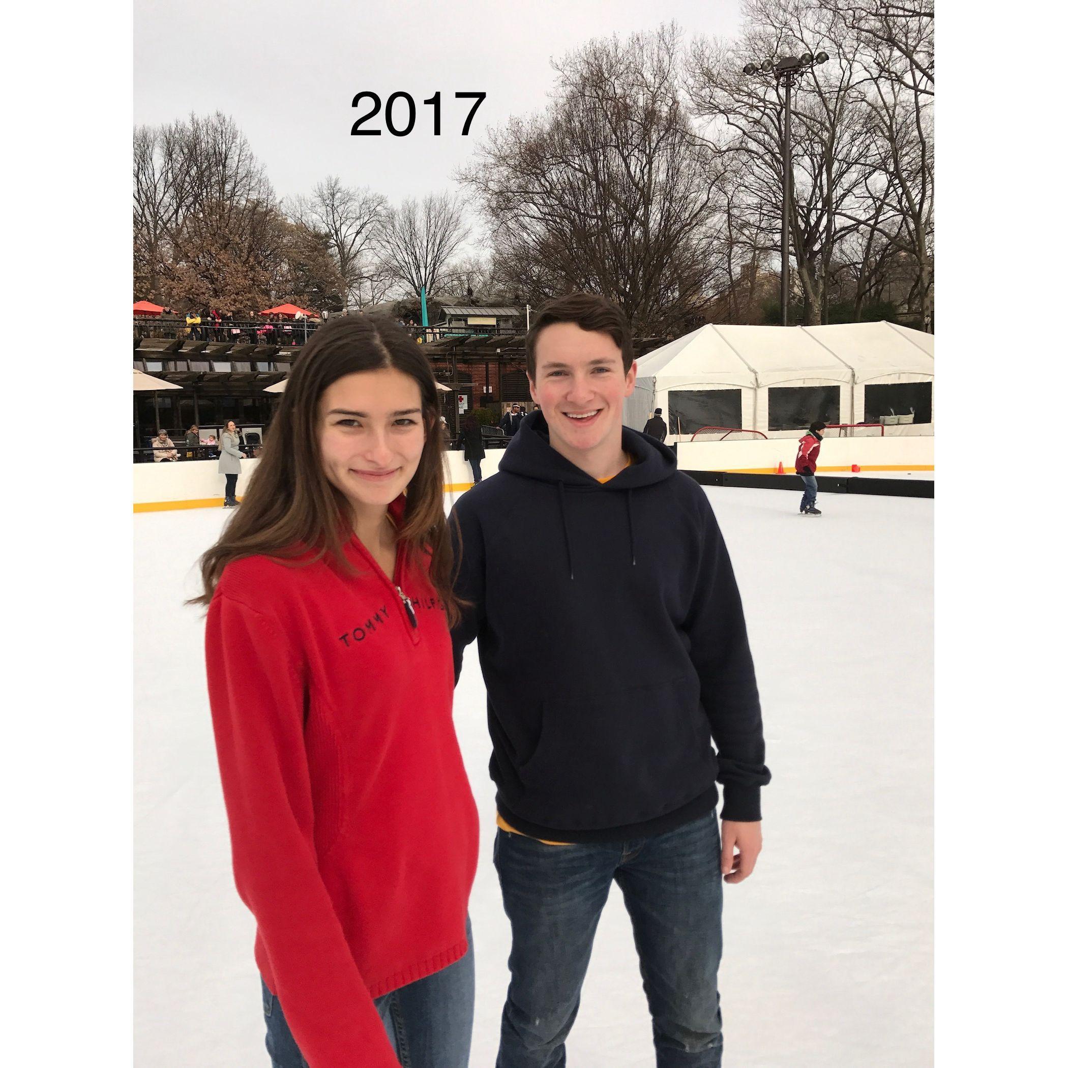 Another fun day trip to NYC. Ice Skating in Central Park.