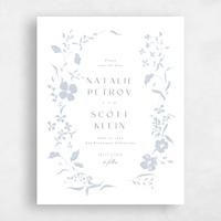 White Wedding Save the Date - Lynette Portrait