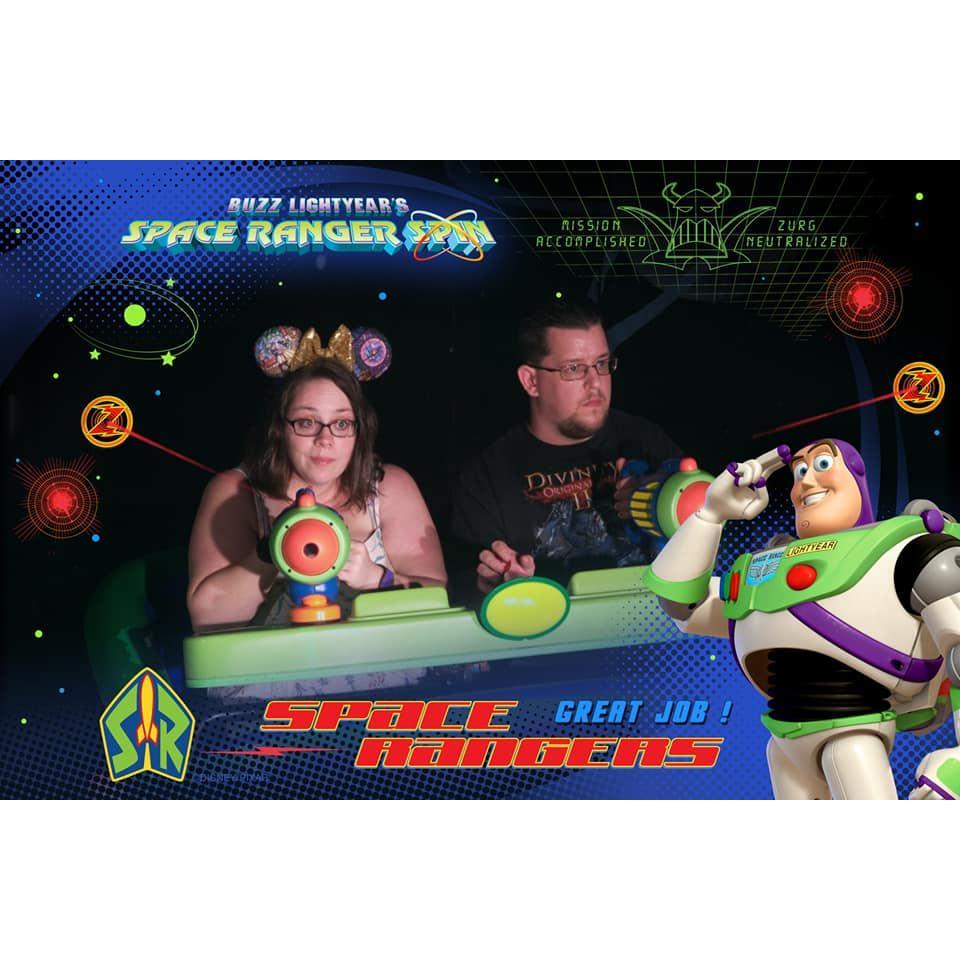 First time fighting aliens together! lol