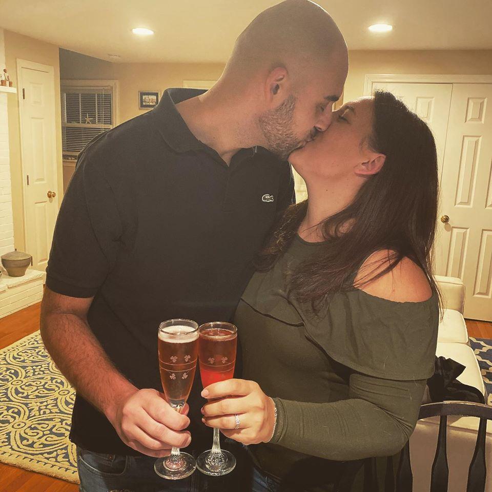 Celebrating our engagement!