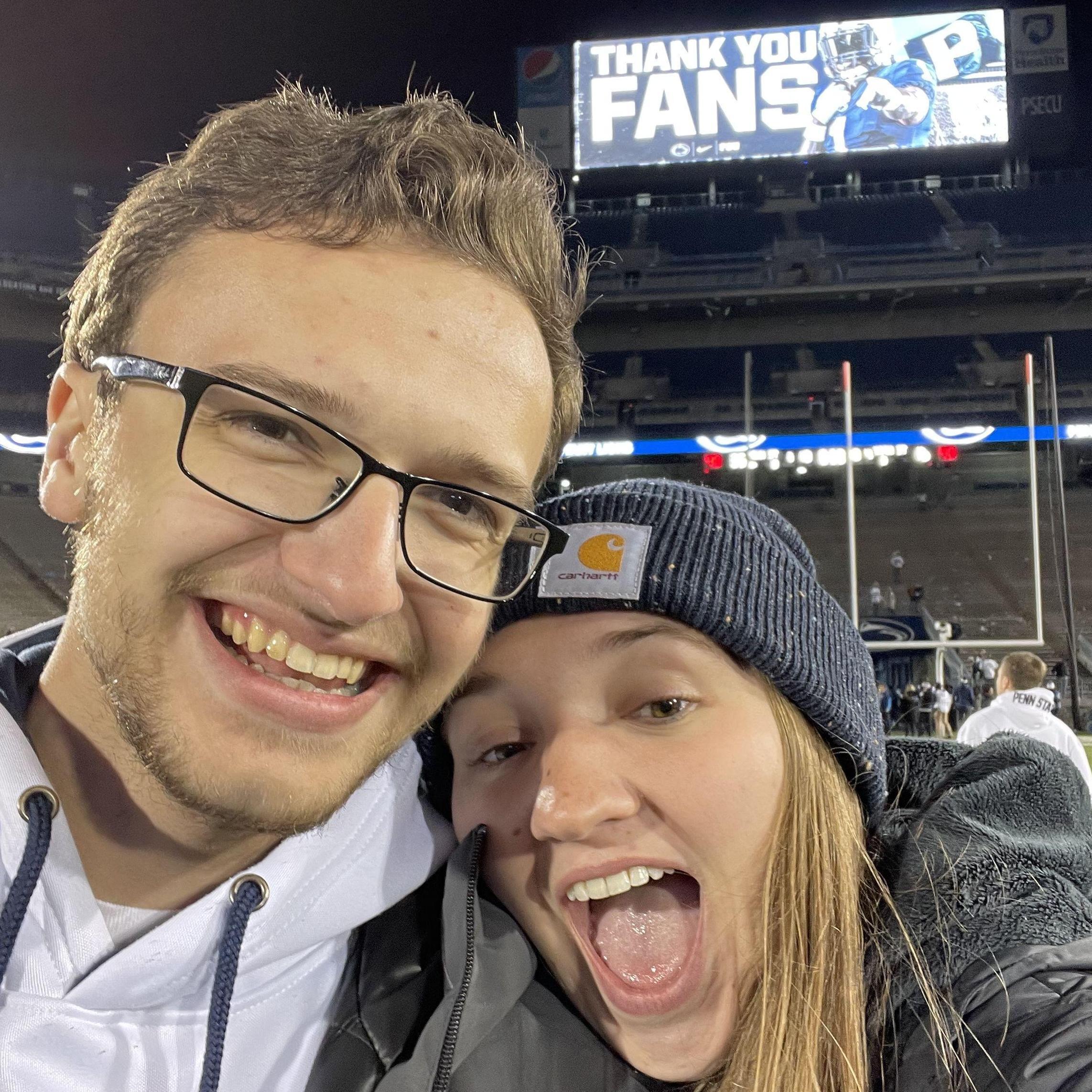 We Are! On the field!