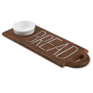 Mud Pie Bistro Bread/Dip Board Set