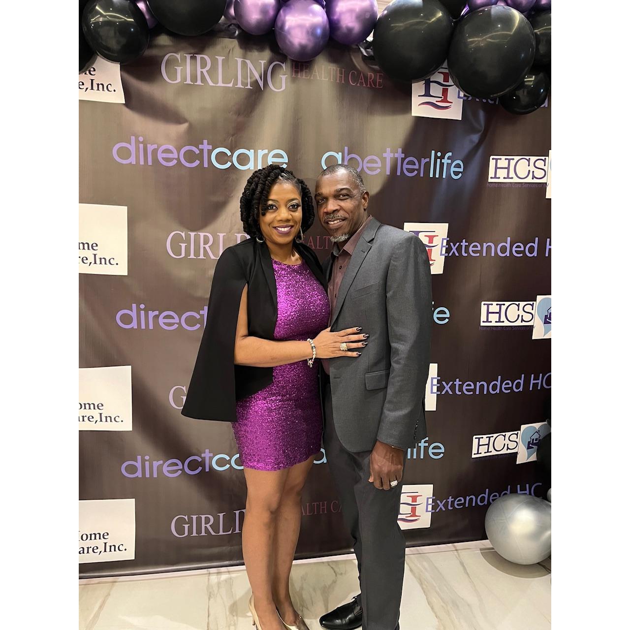 We clean up nice after work!