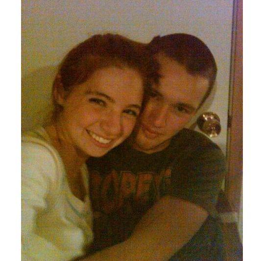 Our first picture together as a couple, September 2010