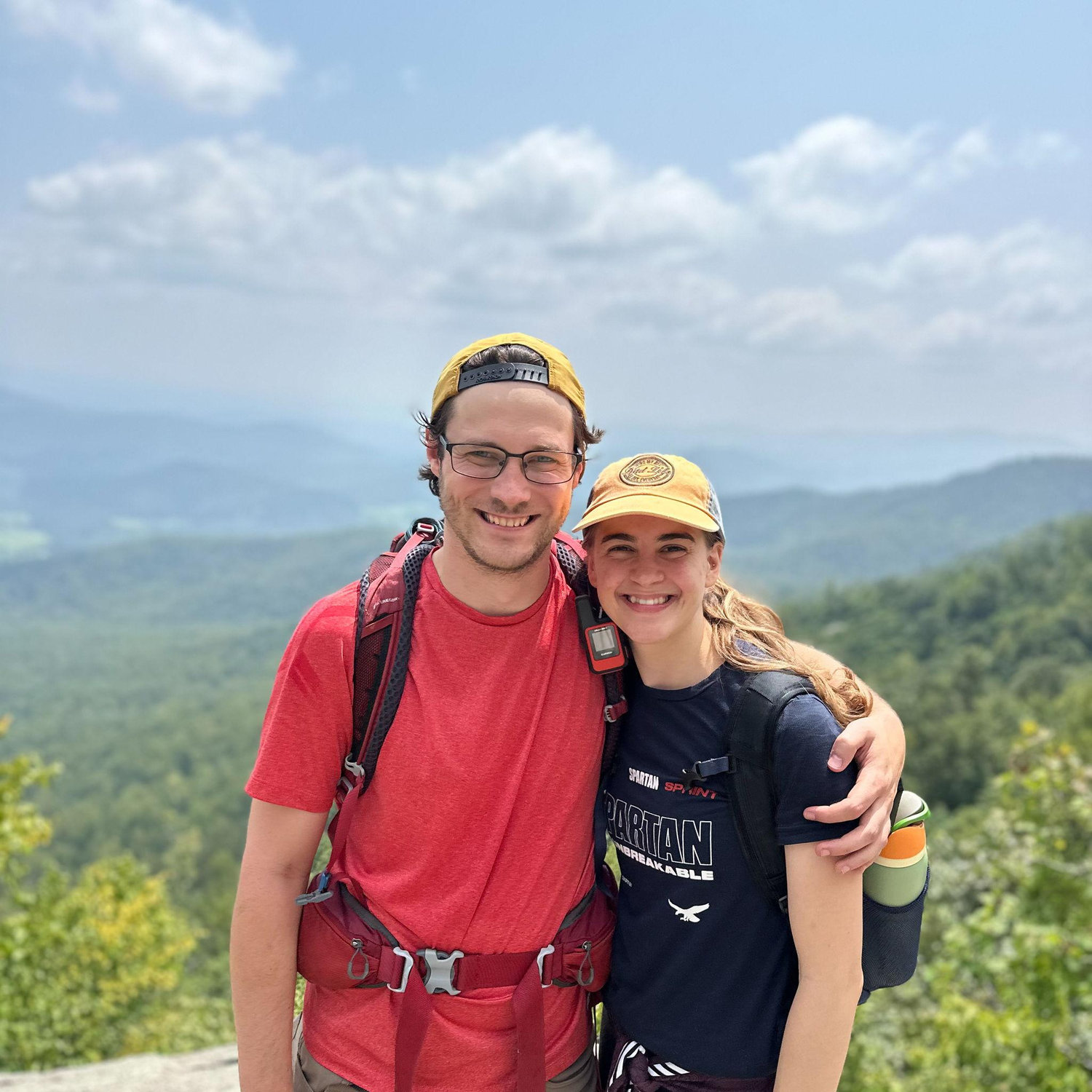 Near the summit of Old Rag Mountain, VA