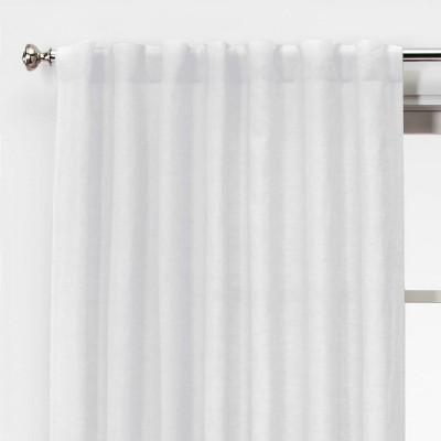 Linen Light Filtering Curtain Panels - Threshold™