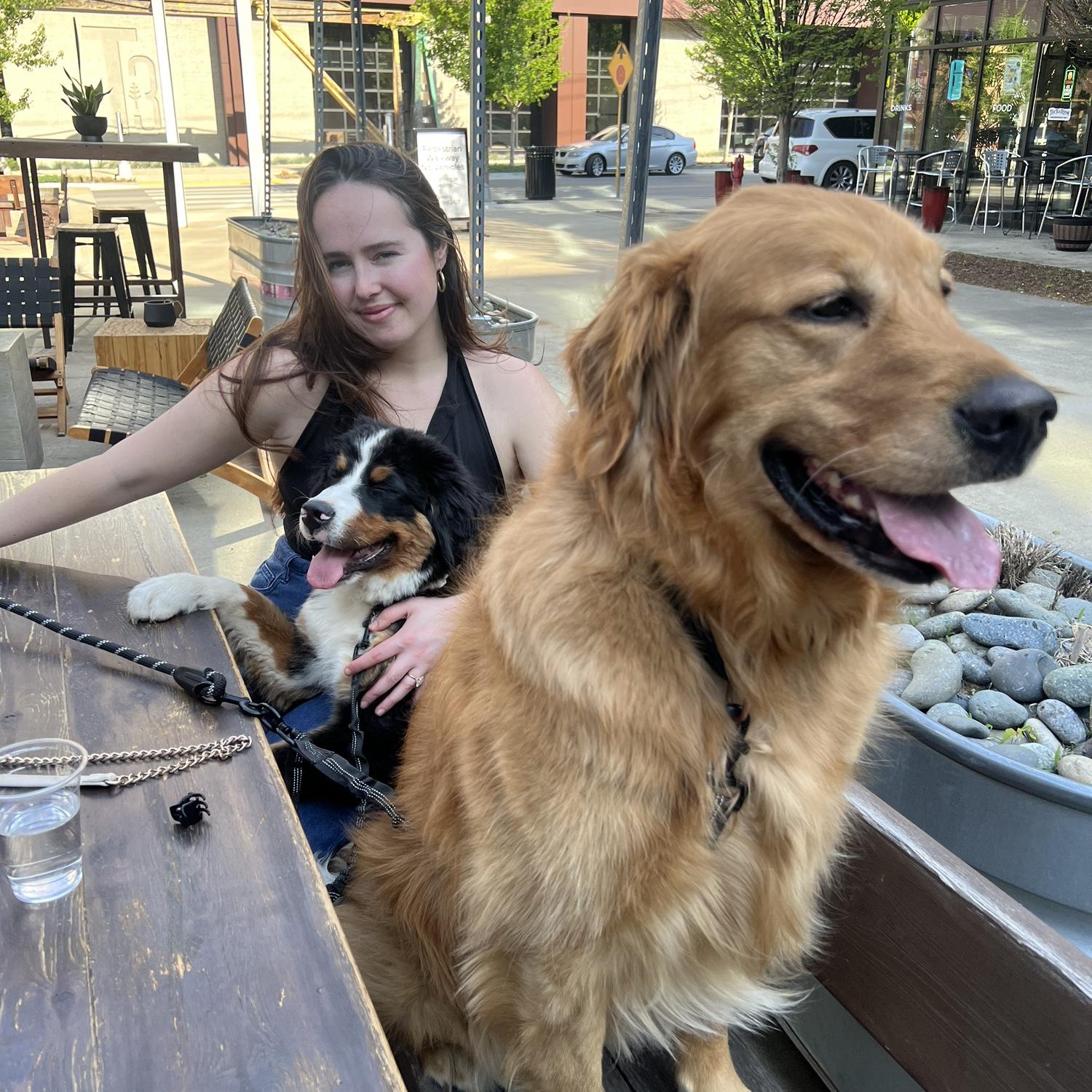 Mom with the boys