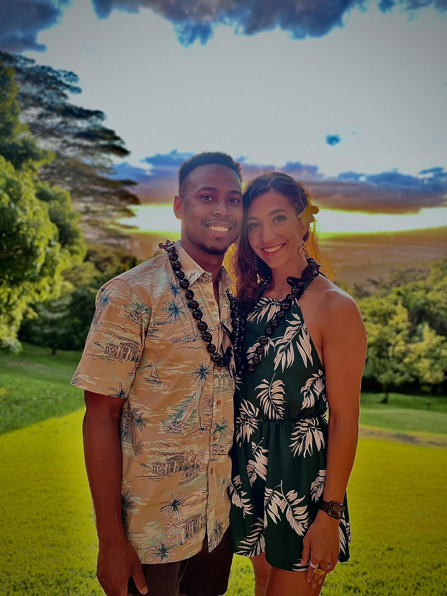 Our first Luau together