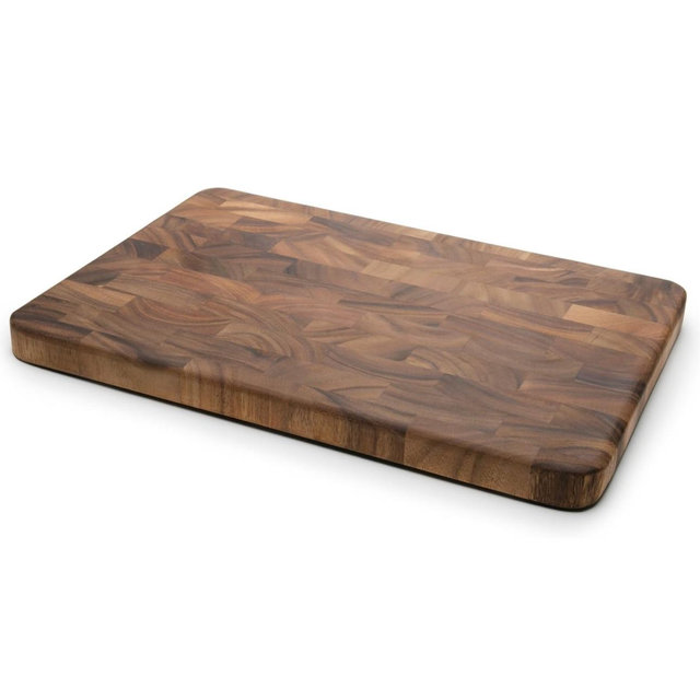 Ironwood Gourmet Large End Grain Wood Cutting Board