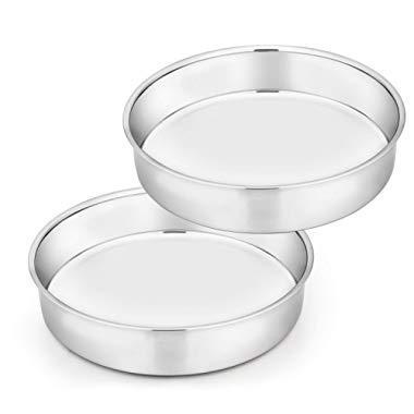 TeamFar 12-Cup Muffin Pan, Stainless Steel Cupcake Pans Muffin Tin Set for  Oven Baking Mini Brownies Quiches Tarts, Non Toxic & Regular Size